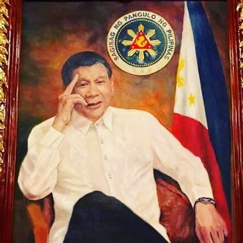 Portraits of Duterte as President: Representations of .